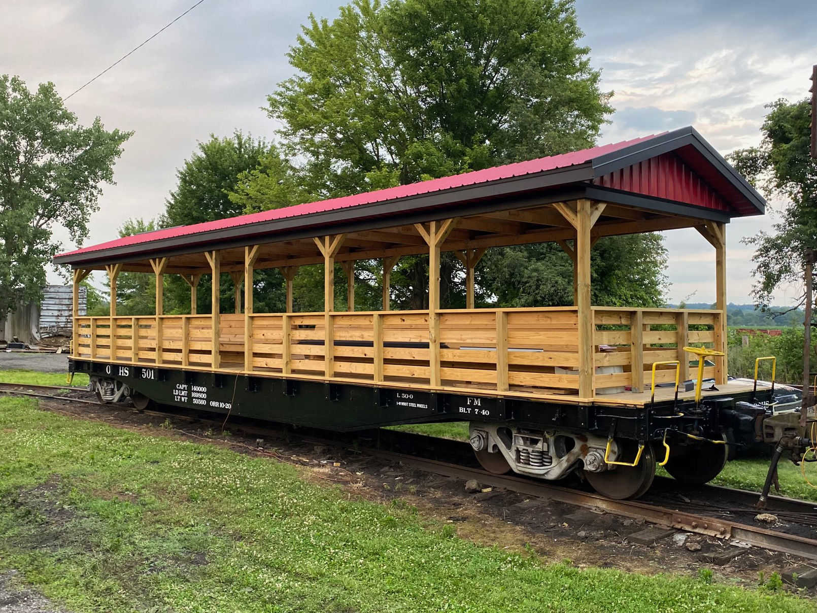 #501 Open Air Passenger Car