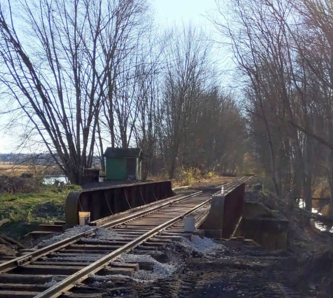 A new deck on Sugar Creek bridge